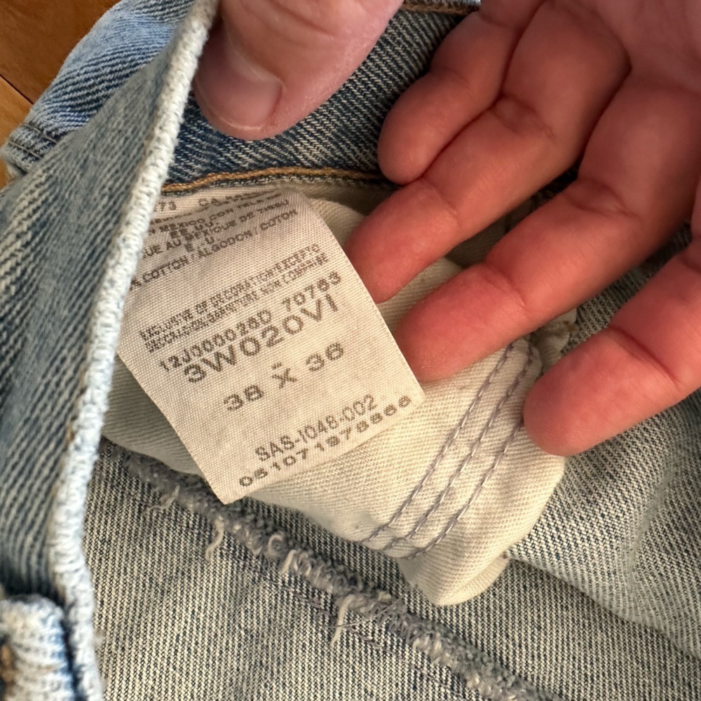 Wrangler Durashield Light Denim Jeans size 38x36 - Picture 4 of 6